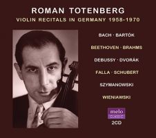 Roman Totenberg, violin Recitals Tyskland 1958-1970 (2 CD)